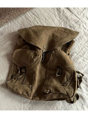 Antique Military Knapsack